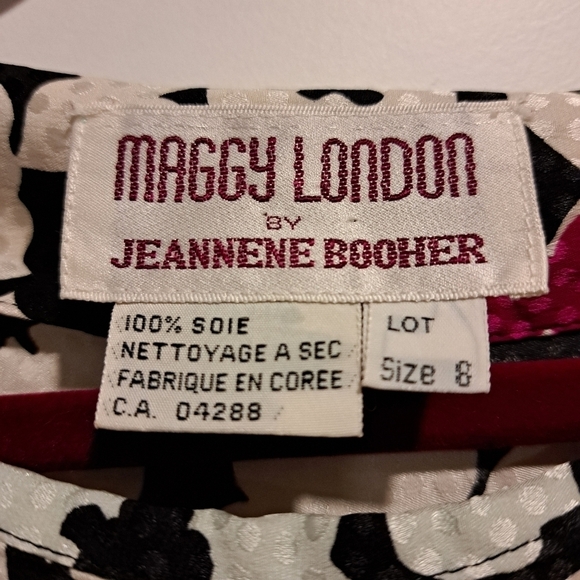 Maggy London by  Jeannene Booher Vintage silk dress - Picture 3 of 4